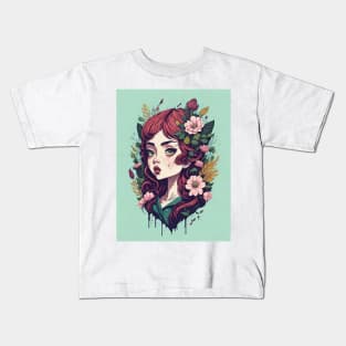 Flower Girl Kids T-Shirt